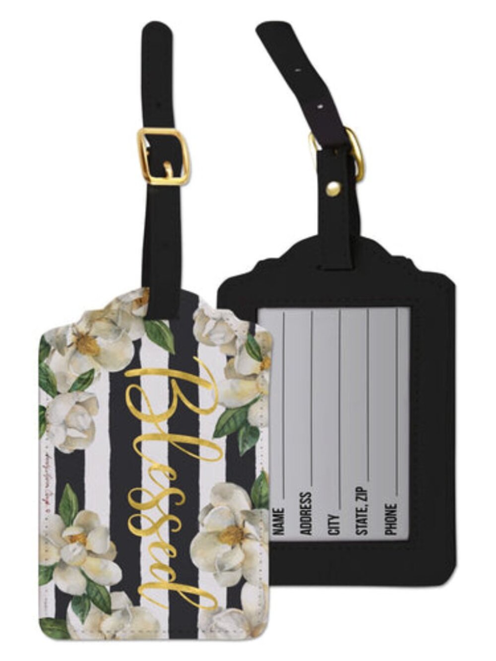 Luggage Tag Set | Blessed Magnolia
